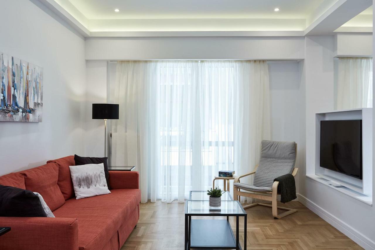 Luxurious Spacious Apt Next To Hilton Hotel Athen Eksteriør billede